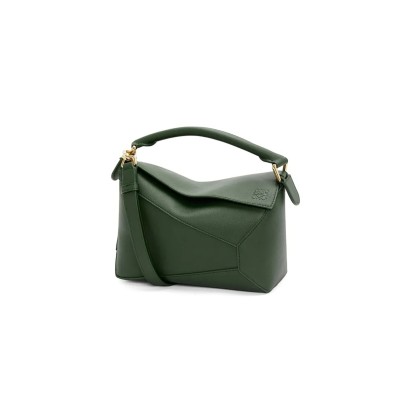 LOEWE SMALL PUZZLE EDGE BAG IN CLASSIC CALFSKIN A510P60X41-4360 (24*16.5*10.5cm)